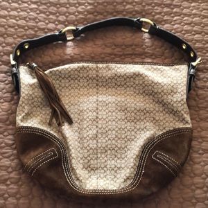 Coach Hobo style logo bag